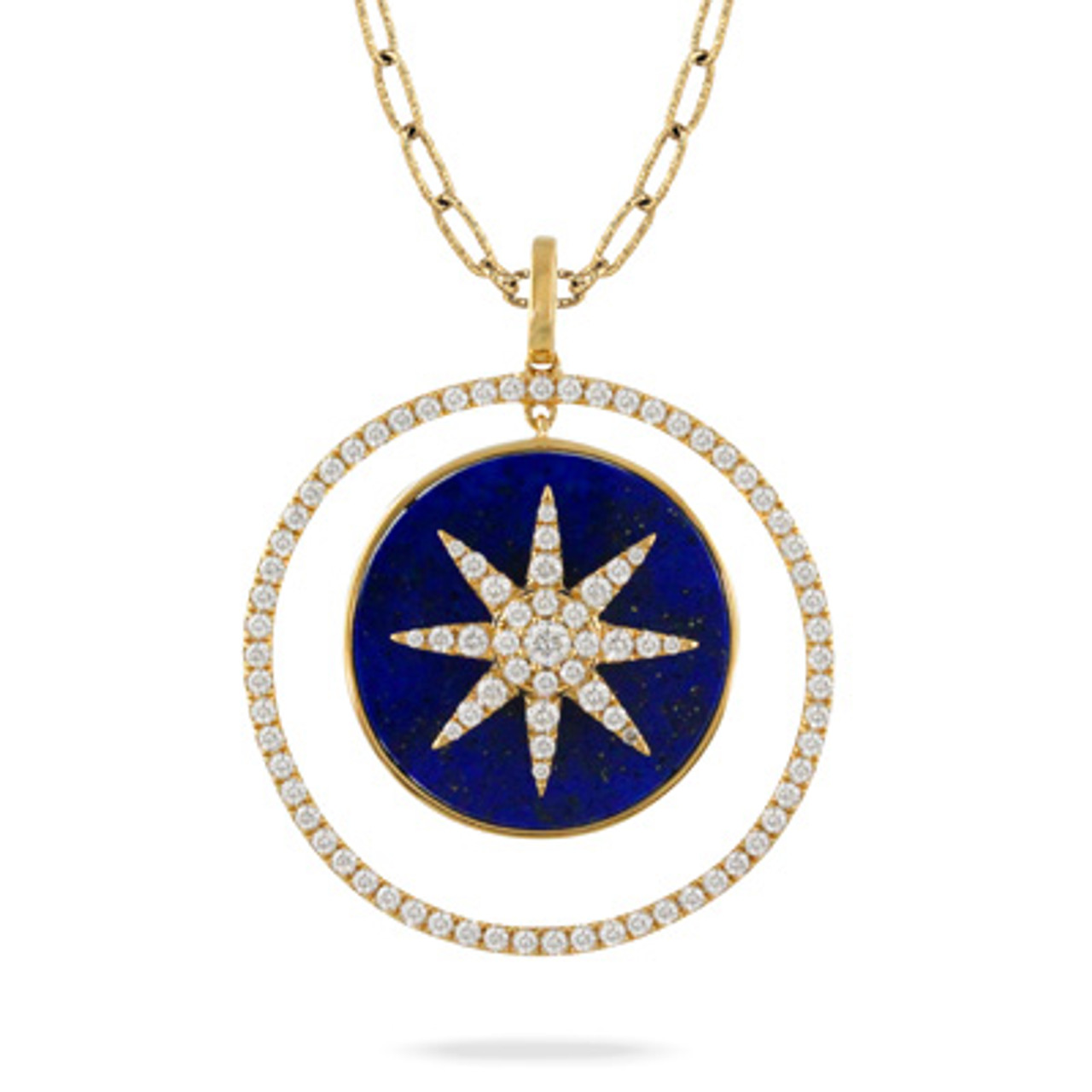 Tiffany & Co. Sapphire and Diamond Star Pendant