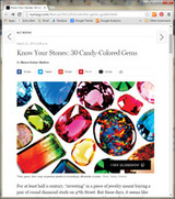 Gem and Jewelry Expert Irina Ferry Featured in NY Mag!