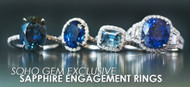 Sapphire Engagement Rings NYC | Sapphire Engagement Rings Online