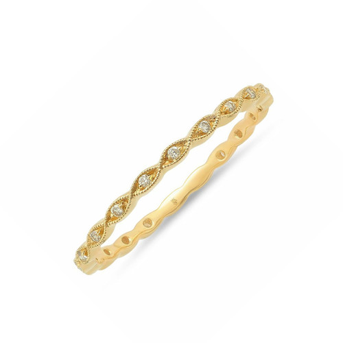Marquise Diamond Wedding Ring 
