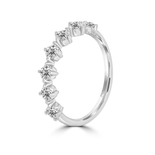 Compass Set Diamond Wedding Band Wedding Rings NYC Diamond Wedding