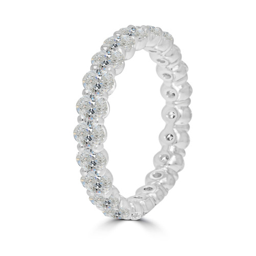 Oval Diamond Anniversary Band Diamond Wedding Bands NYC Diamond