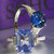 Blue Sapphire and Diamond Ring in Platinum