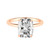 Cushion Cut Diamond Engagement Ring Rose Gold - Marrakesh 