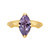 Marquise Violet Lavender Sapphire Ring 