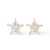 Diamond Star Stud Earrings