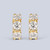 Lab Diamond Chubby Hoops Illuminate Collection - front view