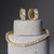 Lab Diamond Chubby Hoops Illuminate Collection-side and front view styled with our Lab Diamond Tennis Bracelet