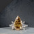 Fancy Cognac Diamond Engagement Ring - styled still life front view