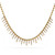 Diamond Sunburst Collar Necklace