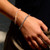 Rope Diamond Bracelets on model