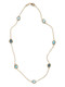 Anzie Dew Drop Crew Necklace - Blue Topaz