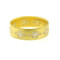 Chefridi Wide Yellow Gold Wedding Band 