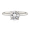 Solitaire Brilliant Cut Engagement Ring 