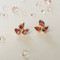 Anzie Mini Bouquet Studs pink tourmaline