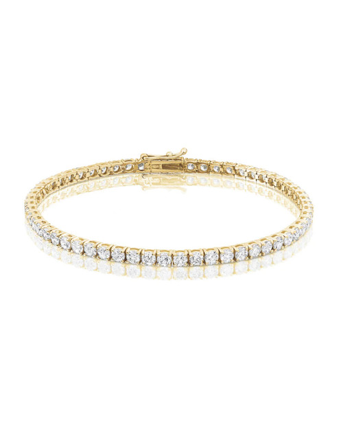 Wholesale Iced Out Tennis Bracelet 5ct 100% Natural Real Lab Diamond Tennis  Bracelet In 18K, 14K And 10K For Men And Women From Lmh666888, $473.37 |  DHgate.Com