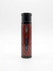 Colibri Evo Single Jet Lighter - Red Carbon Fiber