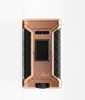 Colibri Ascari Triple Flame Lighter - Rose Gold + Black