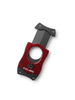 Colibri S-Cut Cigar Cutter - Red Carbon Fiber + Black Blades