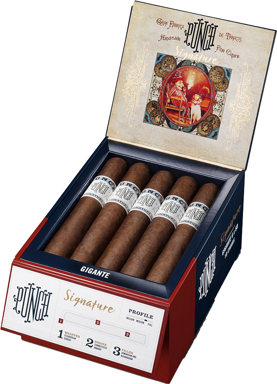 Punch Signature Cigars  Signature Pita 6x50