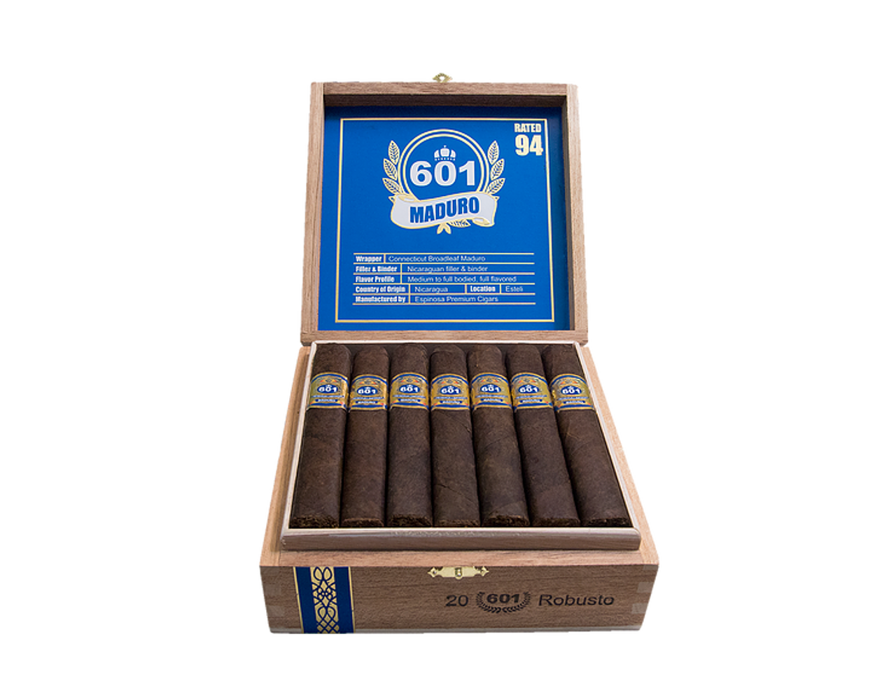 601 Blue Label Maduro Torpedo