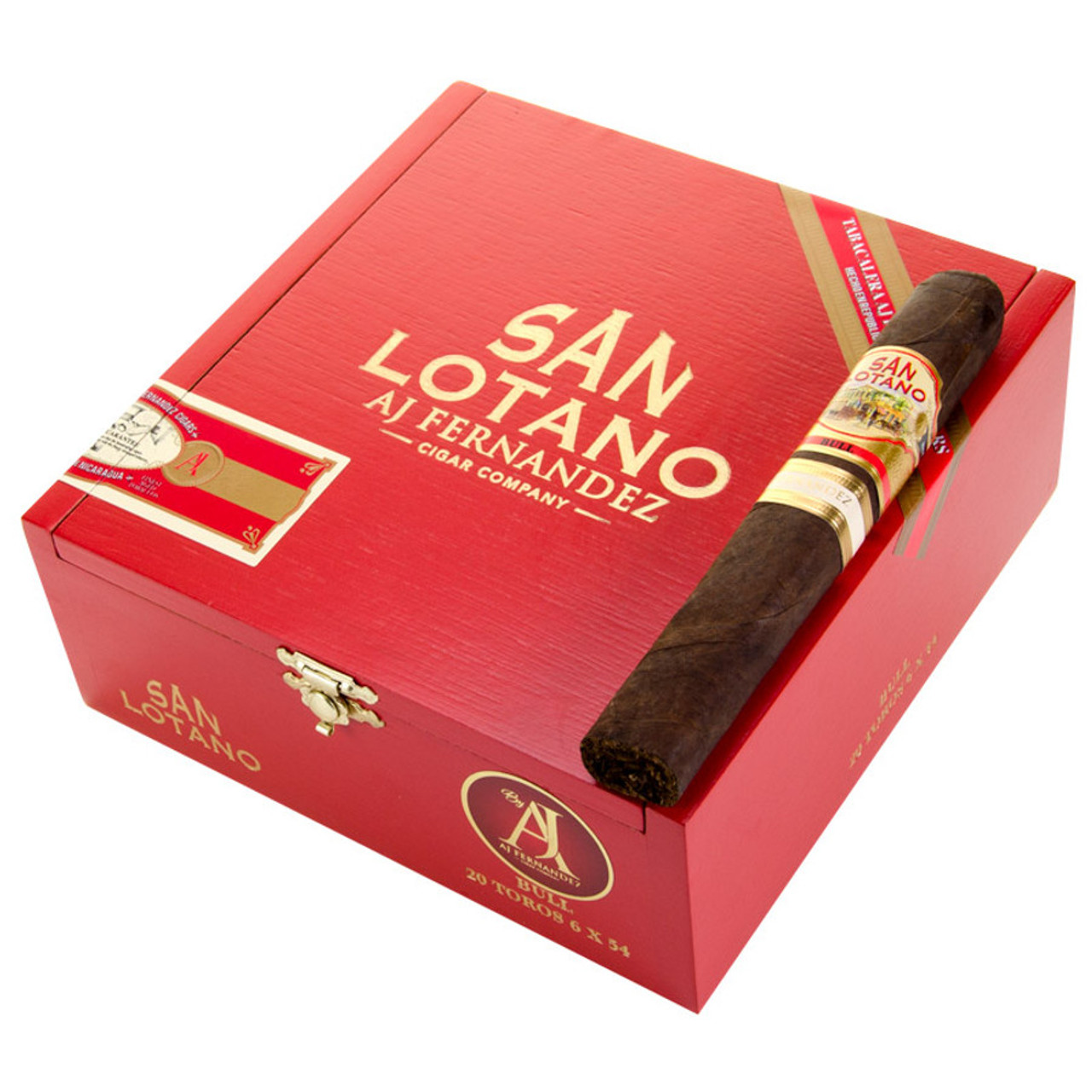 AJ Fernandez San Lotano Bull Toro 6x54