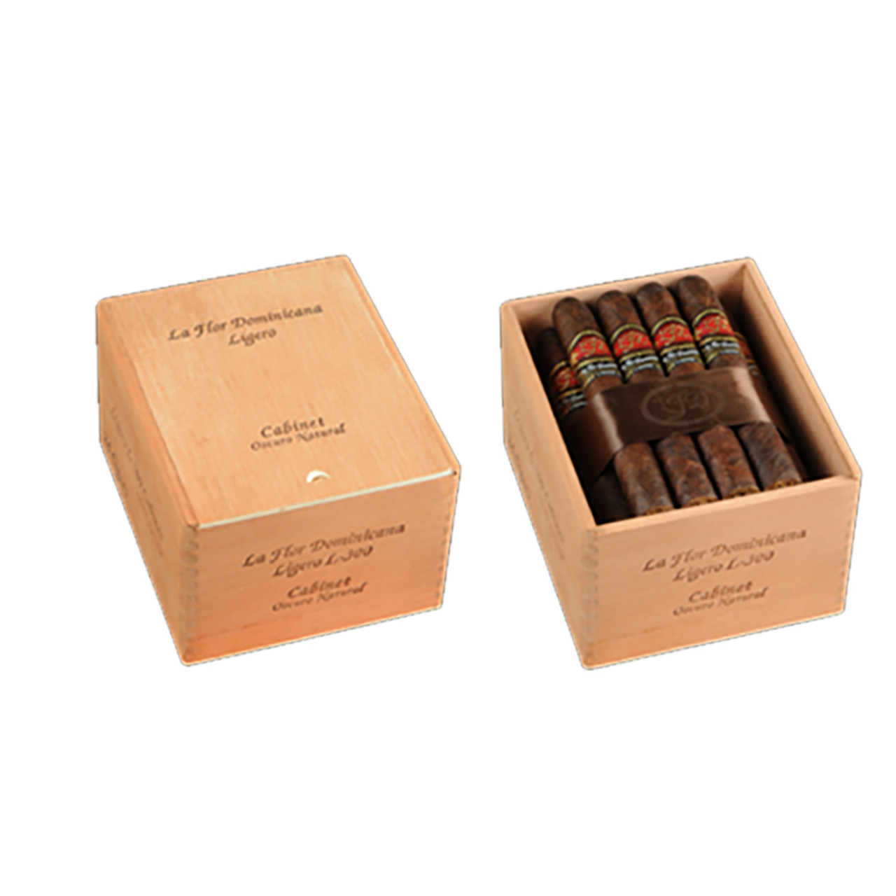 La Flor Dominicana Ligero Cabinet L-300 Oscuro Natural