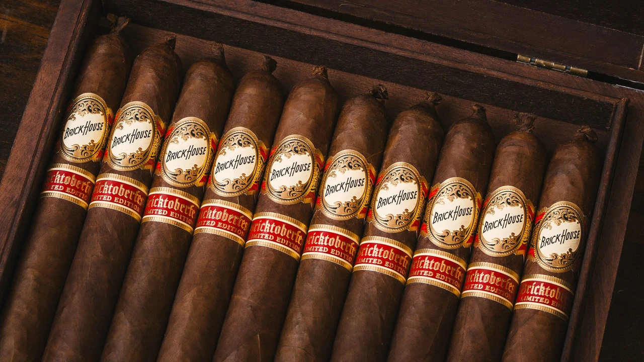 Brick House Bricktoberfest 2026 Limited Edition cigars with pigtail cap