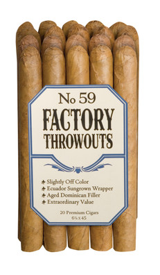 Factory Throwouts Regular No. 59