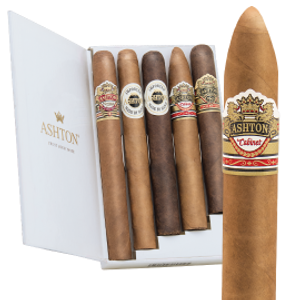 Imported Ashton Fine Cigars 5-Cigar Assortment