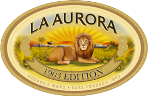 La Aurora Preferidos 1903 Edition Gold Doble Figurado No 2 Tube