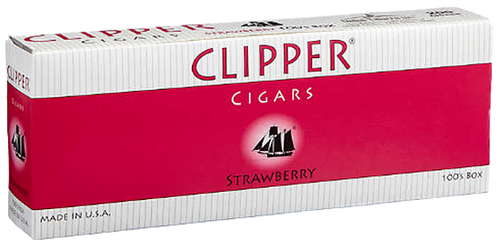 Clipper Little Cigars Strawberry 100's