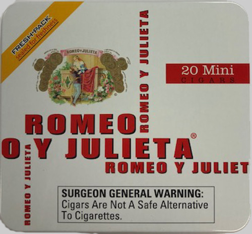 Romeo y Julieta Mini Cigarillos White Tin