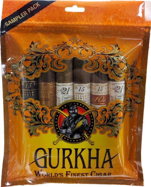 Gurkha Cellar 6 Cigar Sampler Gurkha Cellar 6 Cigar Sampler