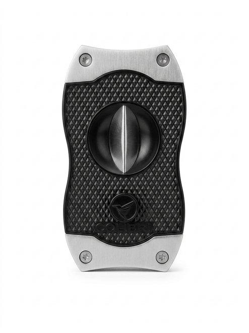 Colibri Diamond V-Cut Cigar Cutter Black/Chrome