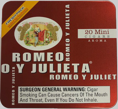 romeo and juliet cigarettes y Julieta Minis  Cigar Thief Romeo y Julieta (cigarette) -