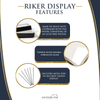 5 Pack of 12 x 16 x 2 Riker Display Cases