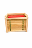 Wood Display  Carrying Crate – Holds 6 (12x18x2) Display Cases – Trade Show & Collector Storage