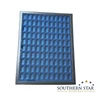 110 Compartment Velvet Flocked Tray for 12 x 16 Riker Case for Civil War Bullets