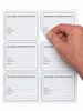 6 Labels for Riker Display Cases – Peel & Stick Specimen ID Stickers