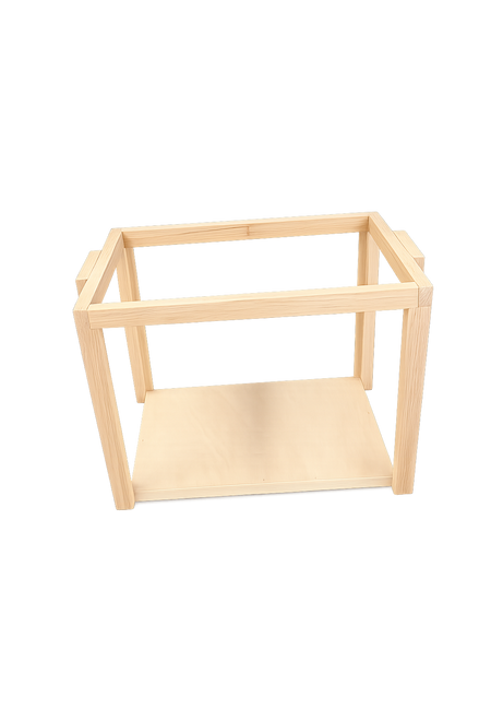 Wood Display  Carrying Crate – Holds 6 (12x18x2) Display Cases – Trade Show & Collector Storage