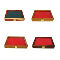 12 x 9.5 x 2 Discounted Wood Display Case 