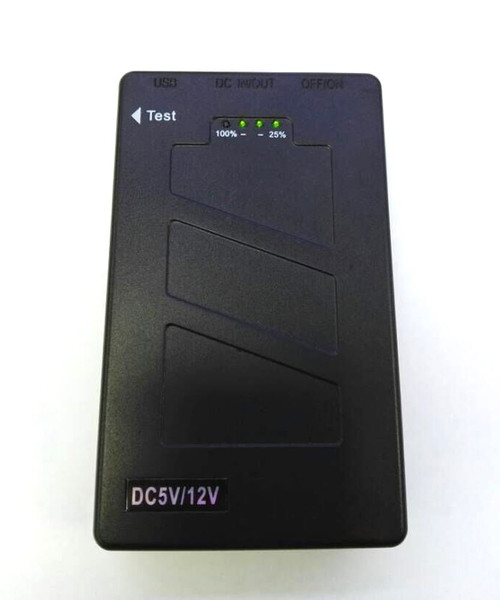 12V 3800mah / 5V USB 5800mah DC Rechargeable Li-ion Battery Pack with UK charger
