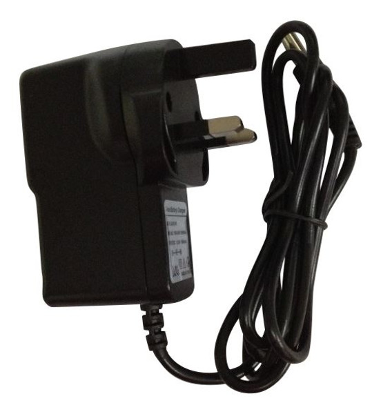 12v UK Plug Auto Charger for Rechargeable Li-ion Battery