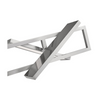 Helix Rectangular Pendant with Six Pivoting Light Guide Diffusers
