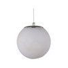 6" Alabaster Stone Orb Pendant includes 120" Cord and Uni-Jack Plug