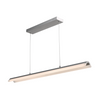 Eros Curved Acrylic Twin Bar Pendant