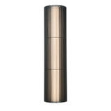 Lava 30" LED Steel Ribbed Wall Fixture