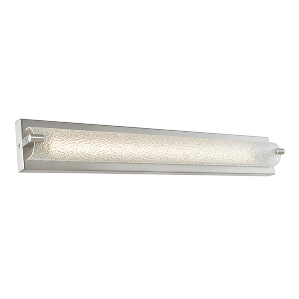 Veil 28" Curved Water Glass LED Vanity