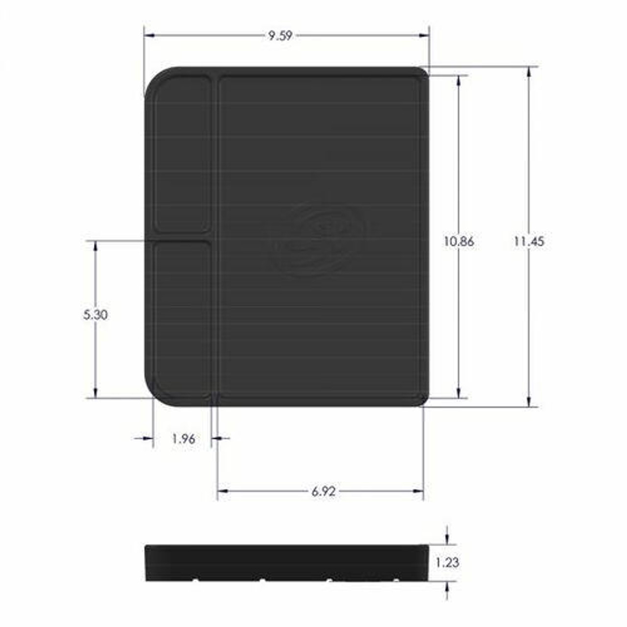 S&B Flexible Silicone Tool Tray Medium